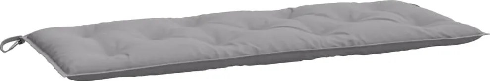 vidaXL Pernă de bancă de grădină, gri, 120x50x7 cm, material oxford