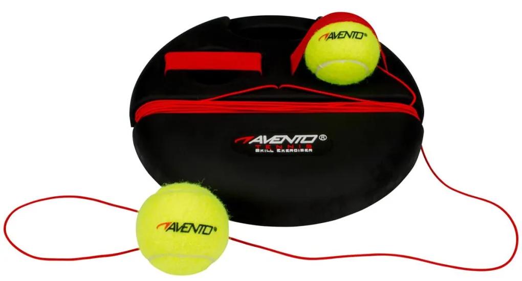 408364 Avento Aparat antrenament tenis, 65TA-ZWG-Uni, negru și galben