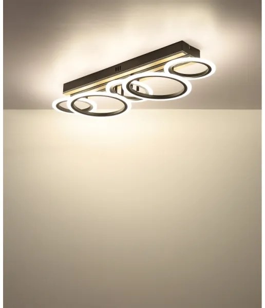 Globo 67360D4 - Plafonieră LED BLEVINS 34W/230V 3000/4200/6000K