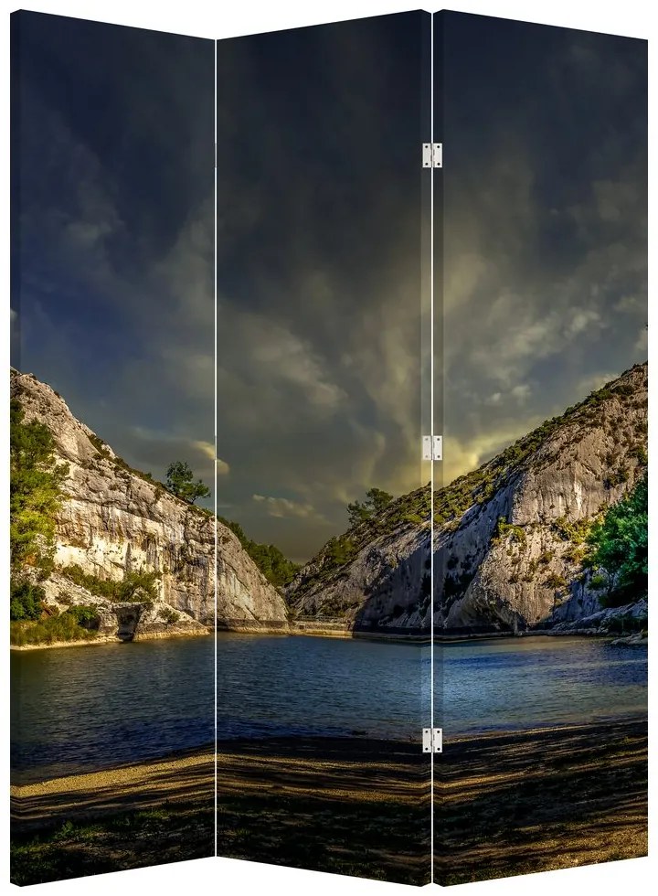 Paravan - Peisajul cu lac (126x170 cm)
