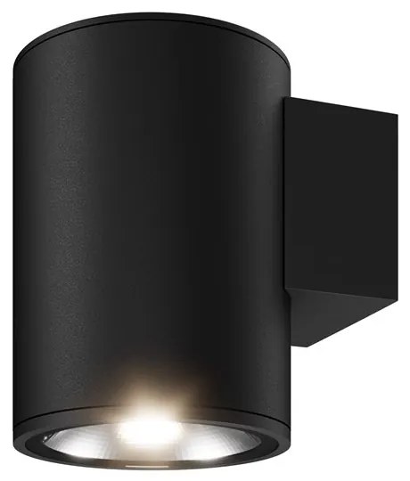 Aplica LED de perete pentru exterior IP65 Shim negru 5W