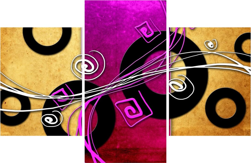 Tablou abstracției (90x60 cm)