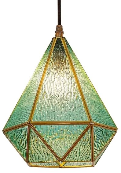 Lustră pe cablu Rabalux 72244 NORAH 1xE14/40W/230V albastru/auriu