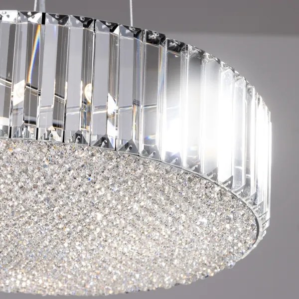 Lustră de cristal pe lanț Brilagi GLAMOUR 5xG9/42W/230V
