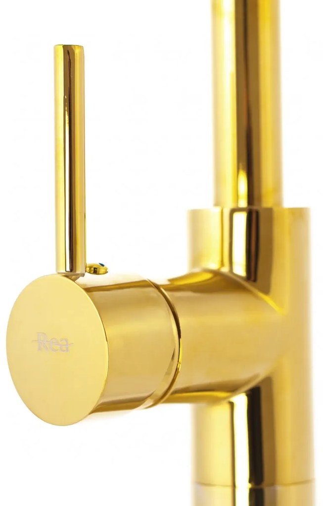 Baterie freestanding Ortis gold – H 117,5 cm