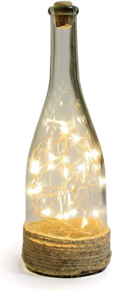 Sticla cu LED Festive Lights, 29 cm