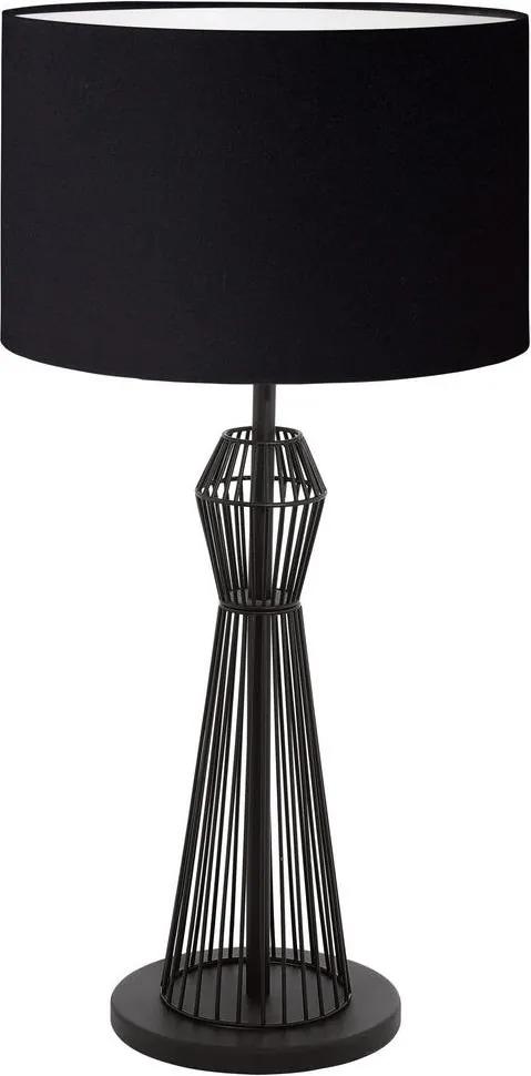 Eglo 32075 - Lampă de masă VALSENO 1xE27/60W/230V negru