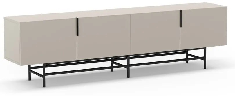 Comodă TV crem 200x54,5 cm Eldia – Marckeric