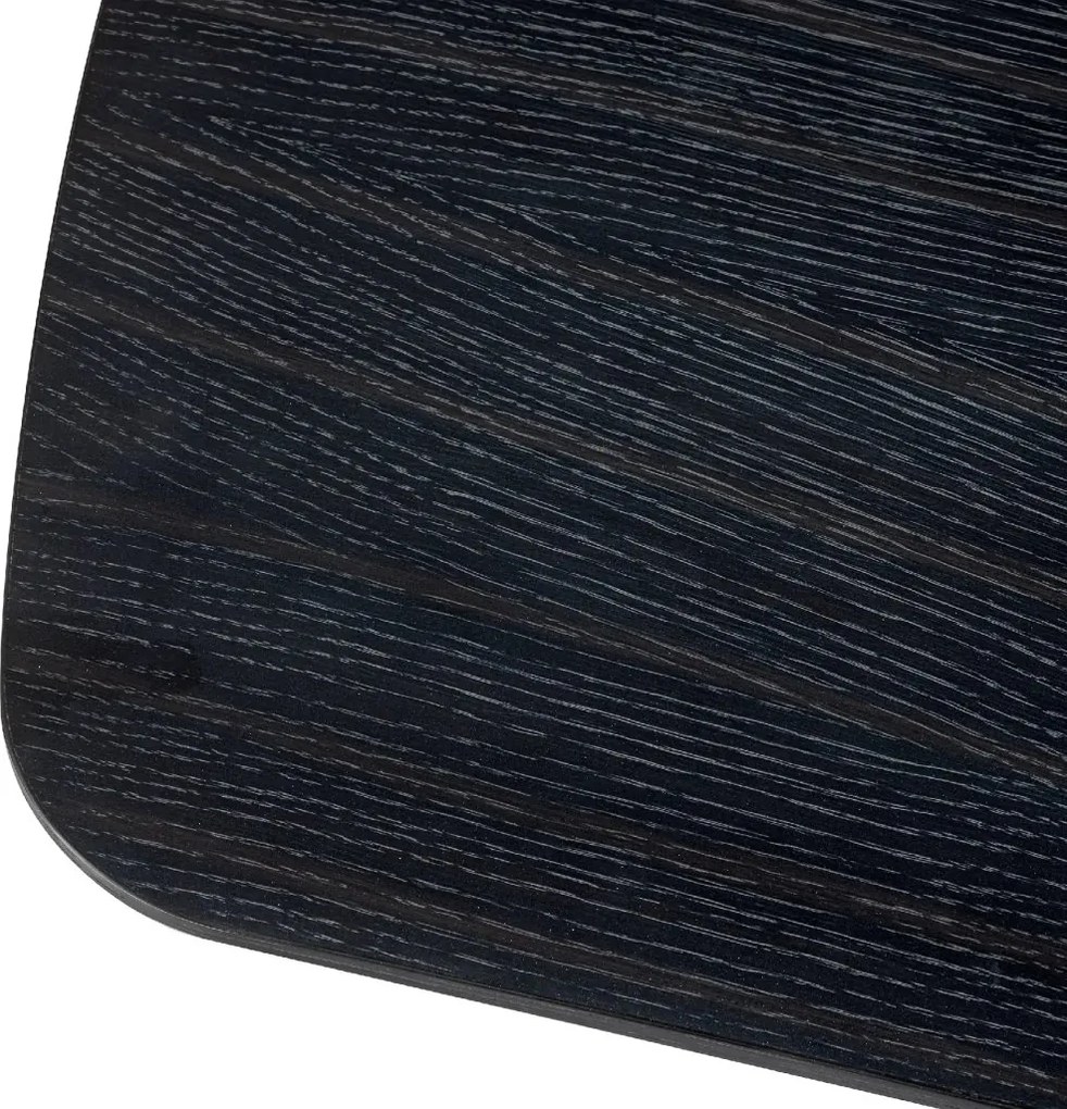 Masa dining moderna design LUX Harmonie L negru 300x116cm