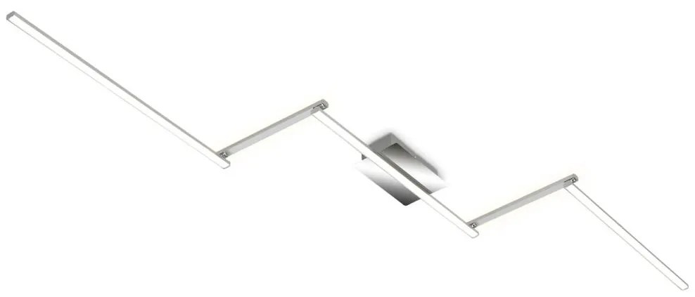 Lustră LED aplicată STAFF 5xLED/4,8W/230V crom mat Briloner 3501-018