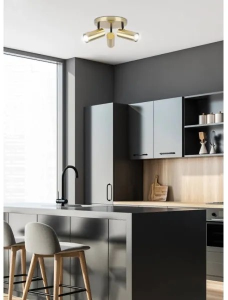 Spot COLLY 3xGU10/15W/230V auriu