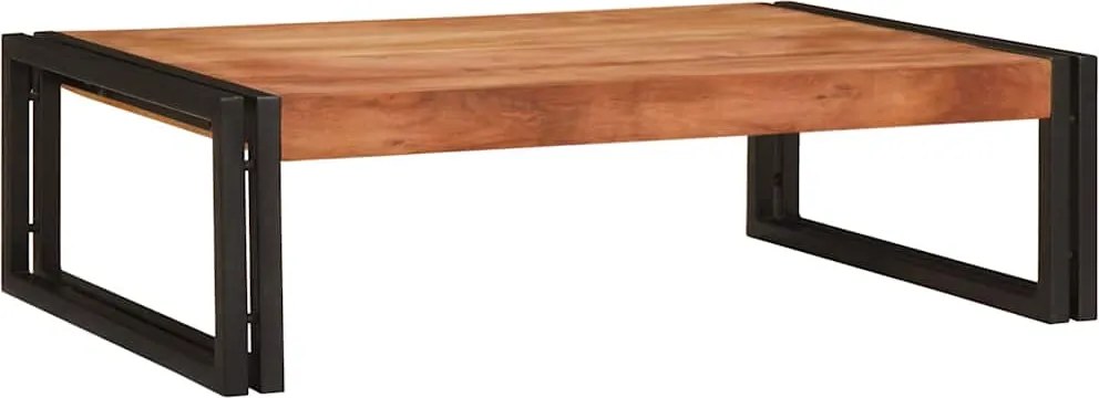 vidaXL Raft pentru baie Maro 80 x 50 x 23 cm Lemn Solid de Acacia