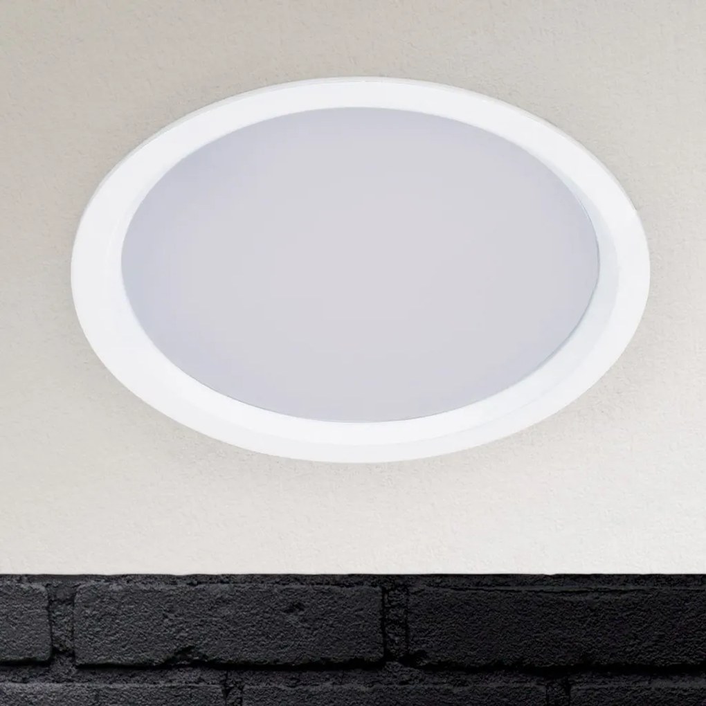 Spot LED incastrabil tavan SPOCK D-17cm alb