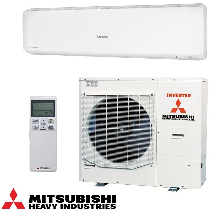 Aer condiționat inverter Mitsubishi Heavy Industries SRK100ZR-W/FDC100VNP, 34000 BTU, 69 m², A++/A+, R-32, Alb
