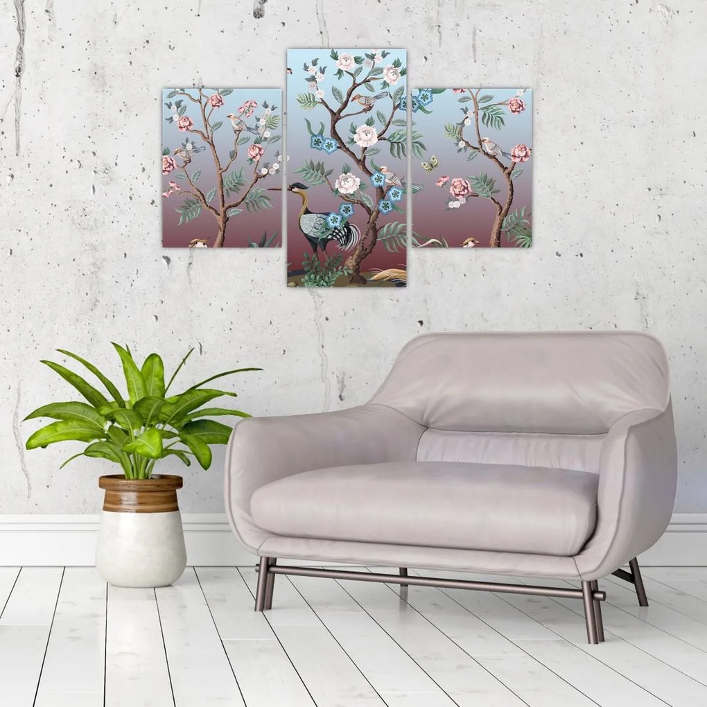 Tablou - Parcul Păsărilor (90x60 cm)