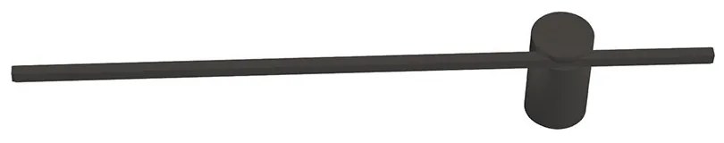 Aplica LED design liniar minimalist TOBAGO 12W neagra