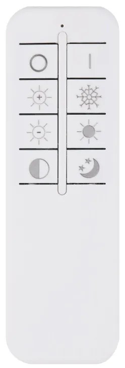 Plafoniera LED dimabila cu telecomanda design modern TABANO alb 48272-46 GL