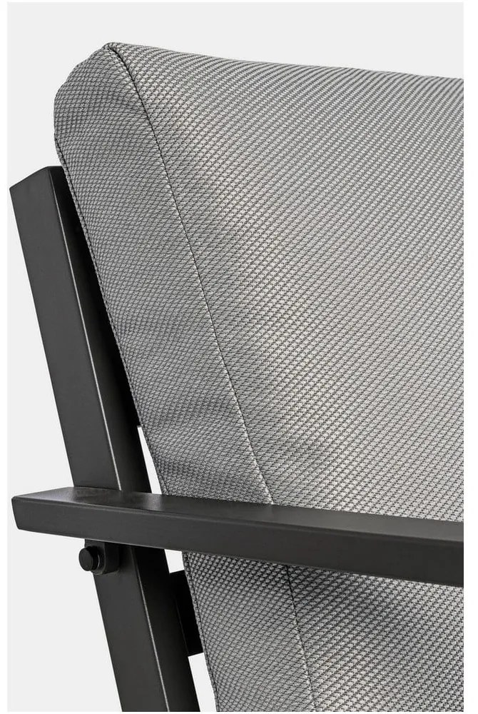 Set mobilier de grădină gri din aluminiu pentru 4 persoane Harley – Bizzotto