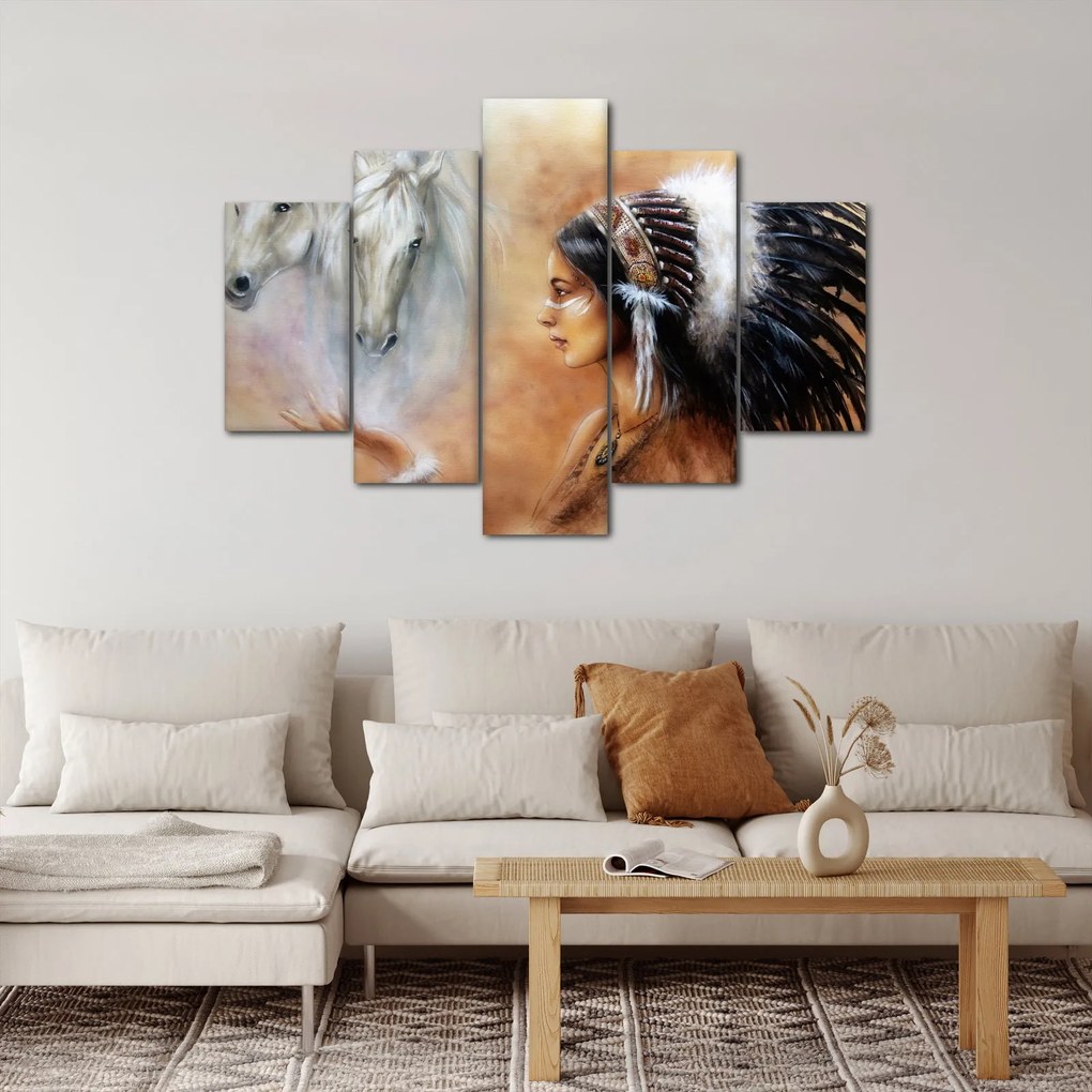 Tablou - Farmecele indienilor (150x105 cm)