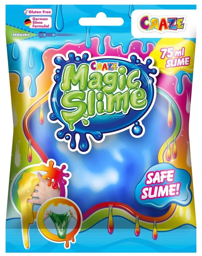 SLIME MAGIC IN PUNGUTA 75ML DIVERSE CULORI - CRAZE (CRZ57599)