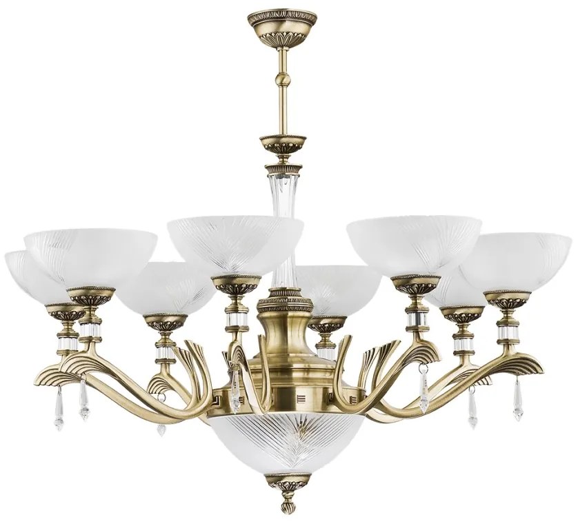 Candelabru 8 brate design clasic realizat manual Farini