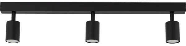 Spot NEX 3xGU10/10W/230V negru