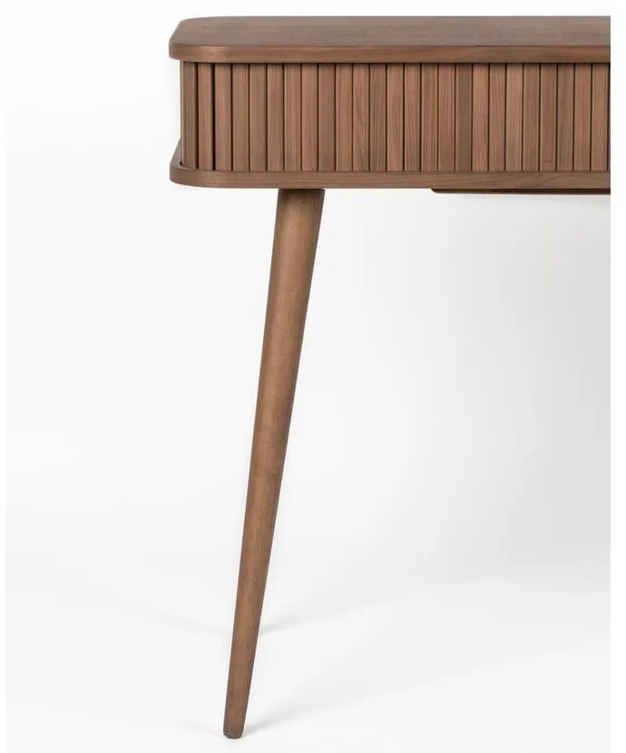 Măsuță tip consolă Zuiver Barbier, lungime 120 cm, maro