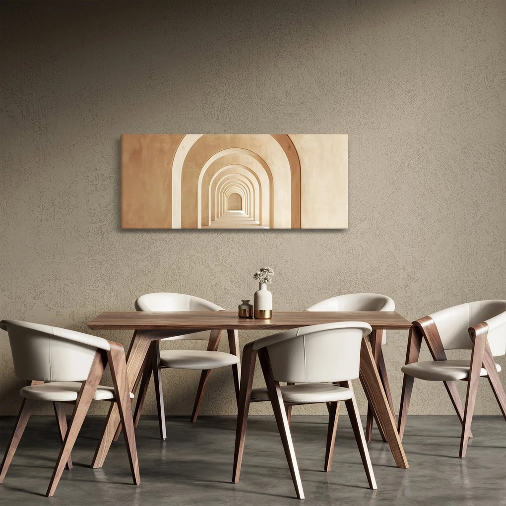 Tablou - Pasaj Bej (120x50 cm)