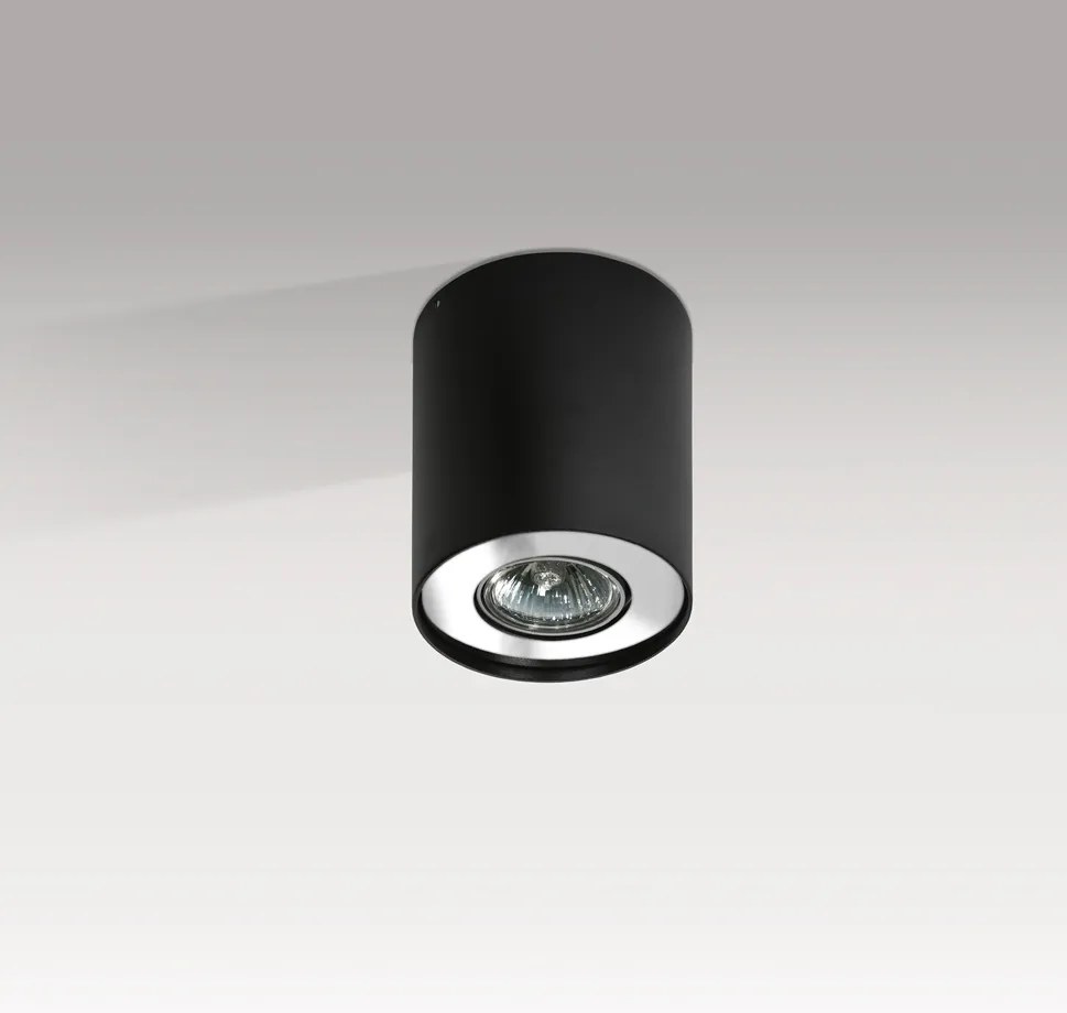 Spot aplicat tavan/plafon stil modern Neos 1 Black/Chrom