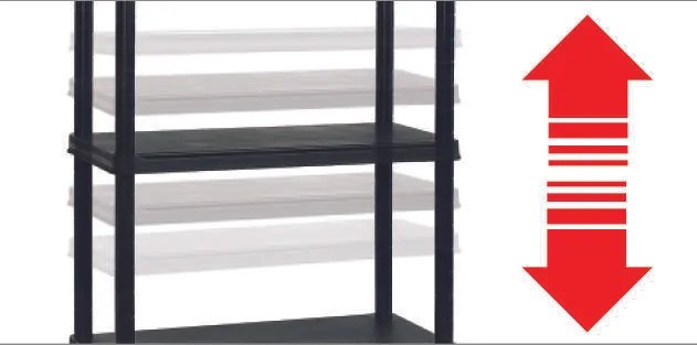 Regál Plus 80/5