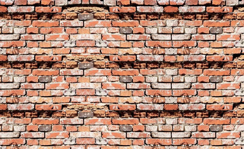 Fototapet - Red Brickwall (152,5x104 cm)