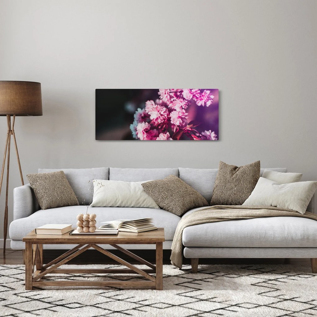 Tablou cu florile copacilor (120x50 cm)