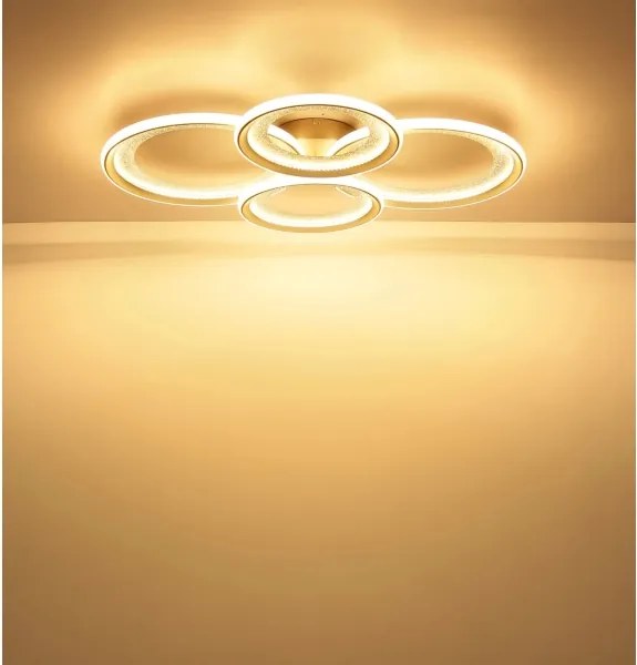 Globo 48064-50S - Plafonieră LED GLITRA LED/50W/230V 3000K 64,5x85,5 cm