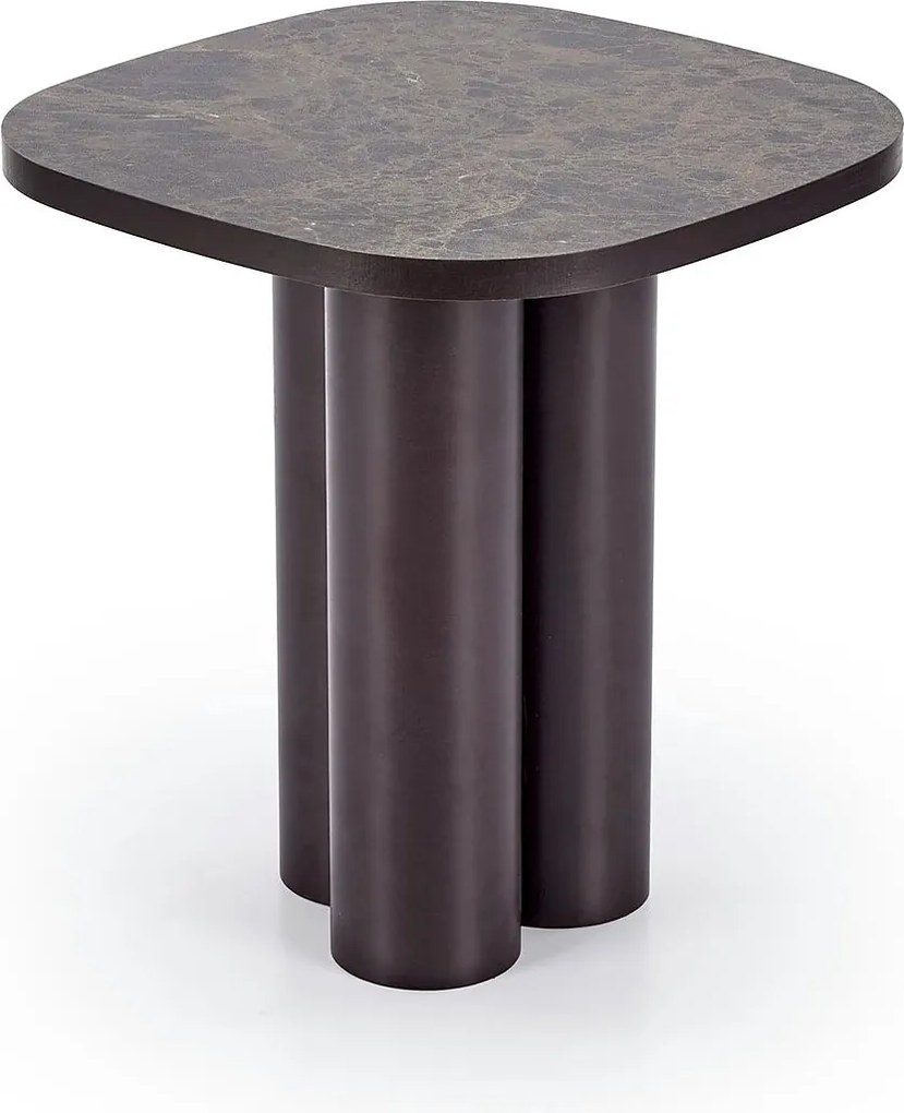Masuta cafea CORDINA S, maro, 50x54 cm