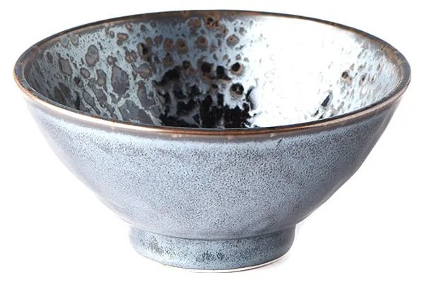 Bol din ceramică MIJ Pearl, ø 16 cm, negru - gri