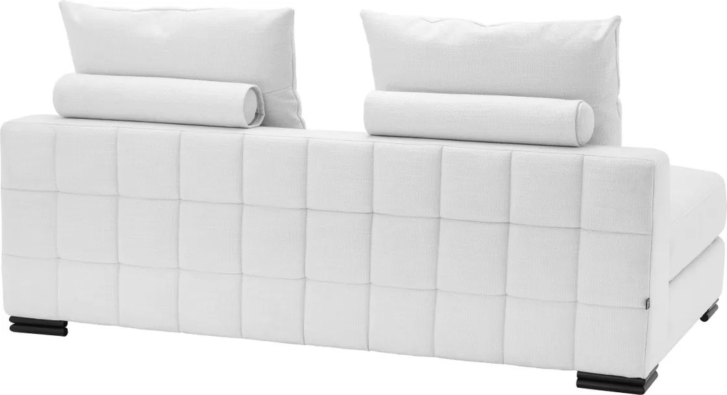 Canapea, Modul 2 locuri design LUX Clifford, alb 113813 HZ