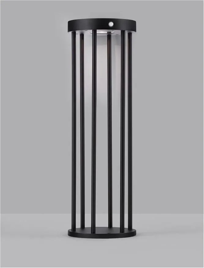 Stalp LED solar iluminat exterior cu senzor de miscare IP65 AIGO H-50cm