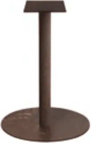 PICIOR MASA METALIC ROTUND- HORECA- - BRONZ - H 72 CM