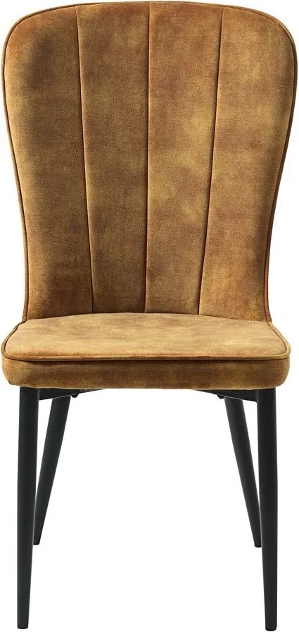 Scaun dining Unique Furniture Hudson, galben