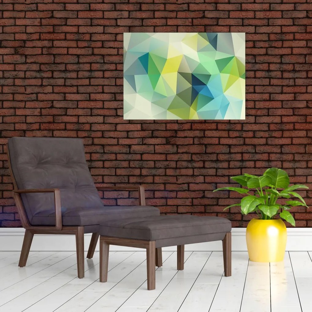 Tablou abstracțiunii geometrice (70x50 cm)