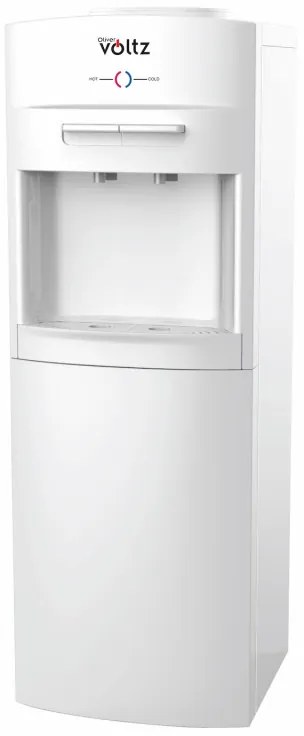 Dozator de apa Oliver Voltz OV51449C, 420W/65W, 15-90°C, Electronic, Dulap depozitare, Alb
