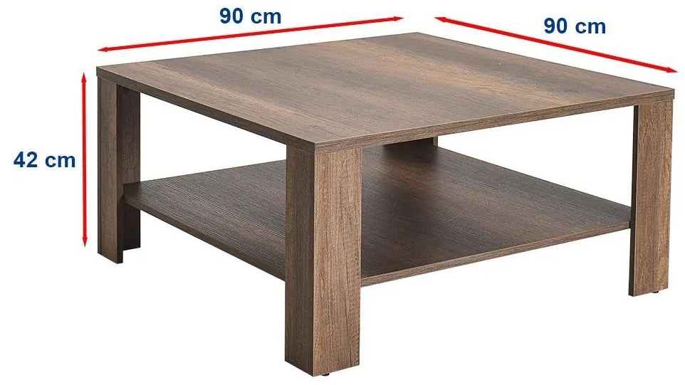Măsuță de cafea Salome 3 (nuc) . 1109371