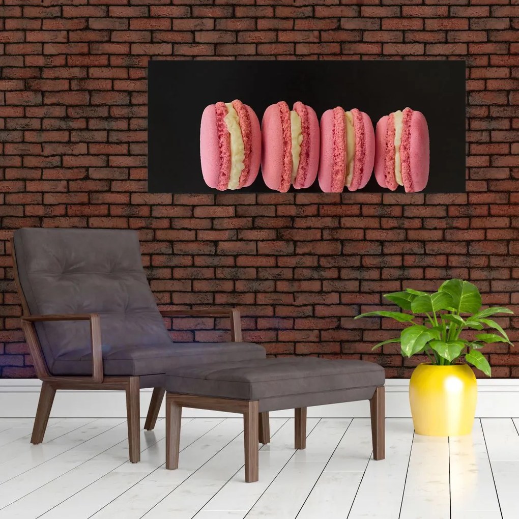Tablou cu macarons (120x50 cm)