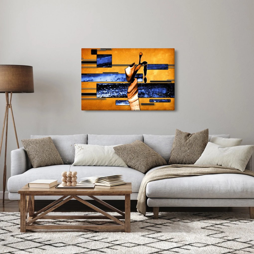 Tablou picturii abstracte (90x60 cm)