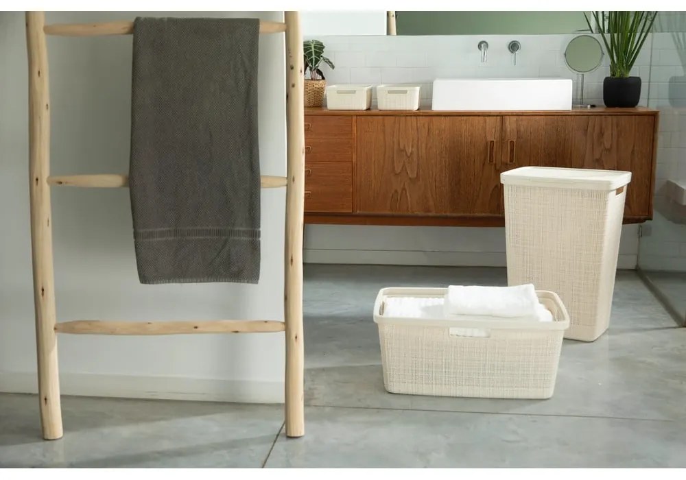 Coș de rufe din plastic 58 l Jute – Curver