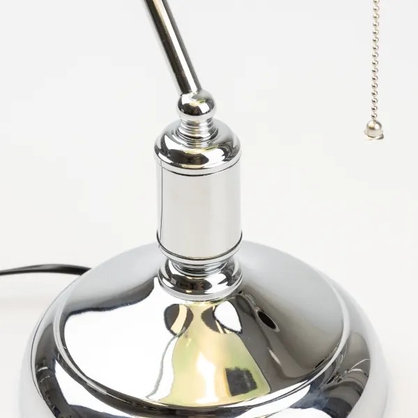 Lampă de masă Brilagi BANK OFFICE 1xE27/60W/230V crom lucios/verde