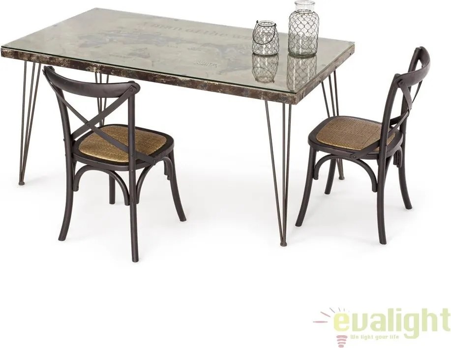 Masa desing industria style ATLANTIDE 160X90 0740252 BZ