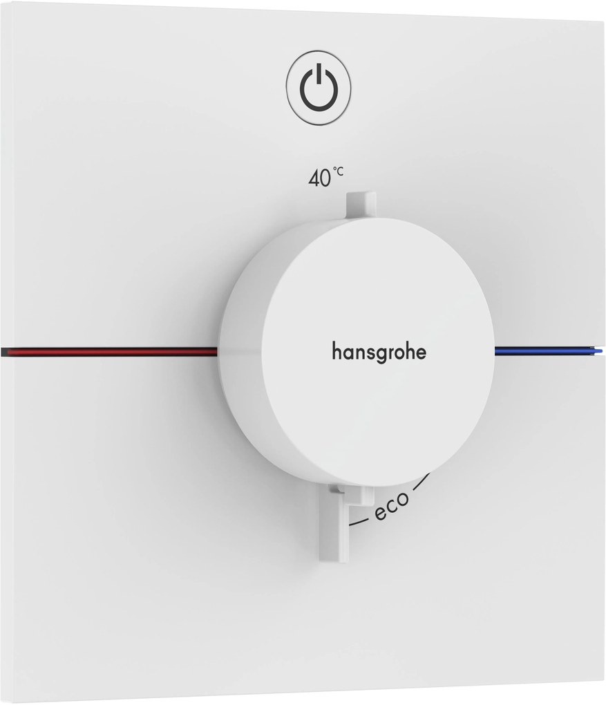 Hansgrohe ShowerSelect Comfort E baterie de duș ascuns cu termostat alb 15571700