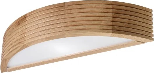 Brilagi - Lampă de perete LED CARVALHO MODERN 1xE27/60W/230V stejar