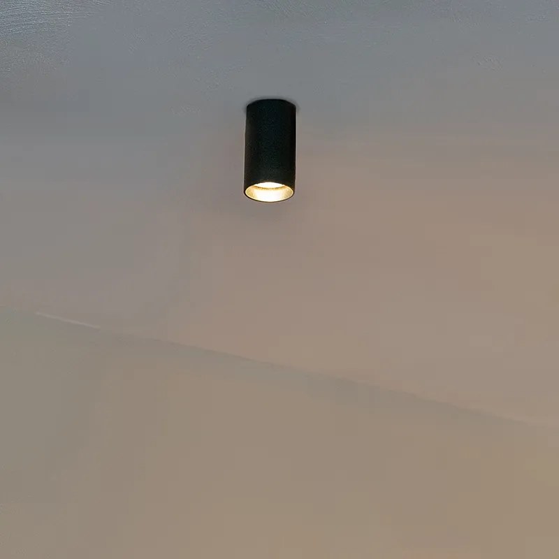 Spotlight modern negru 5,5 cm - Tuba